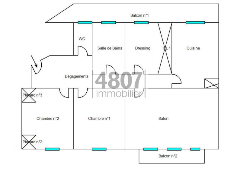 Appartement T3 à vendre à Sallanches